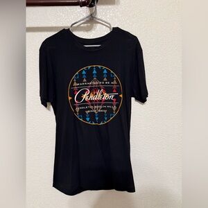 Pendleton Black Tee with Colorful Graphic